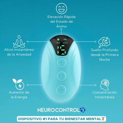 NeuroControl™ - Dispositivo inteligente antiestrés & antiansiedad