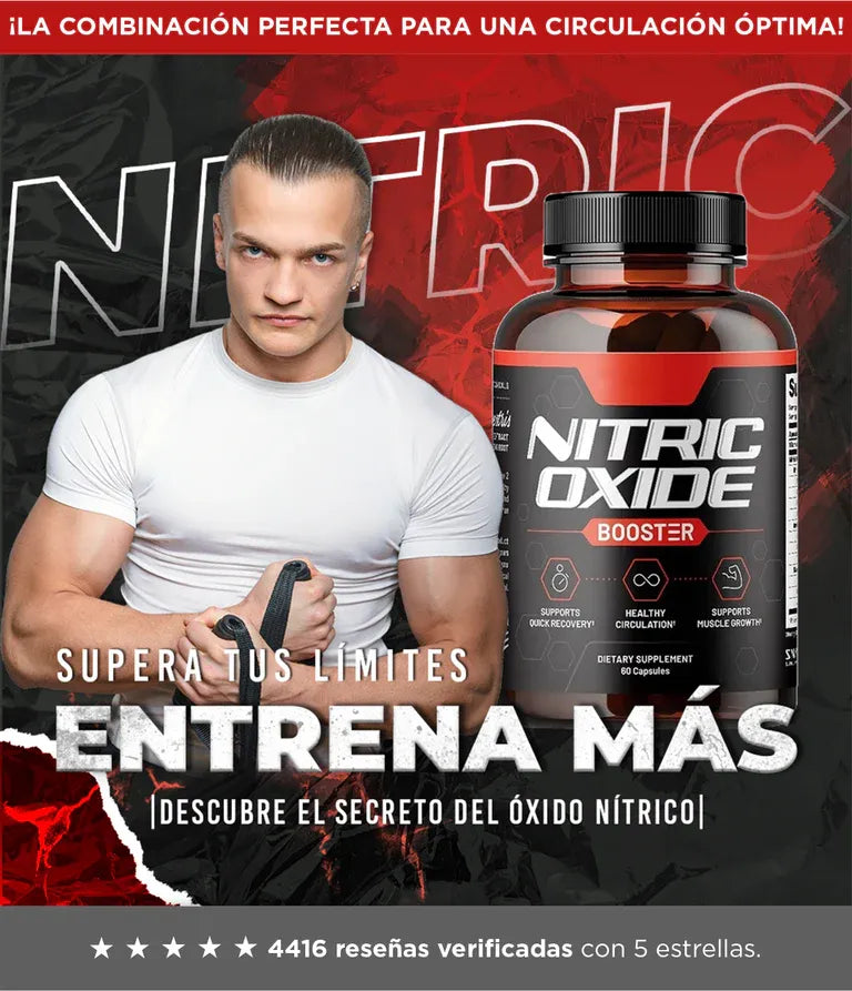 Nitric Oxide Booster - Maximizador múscular